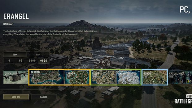 PUBG’s Map Service